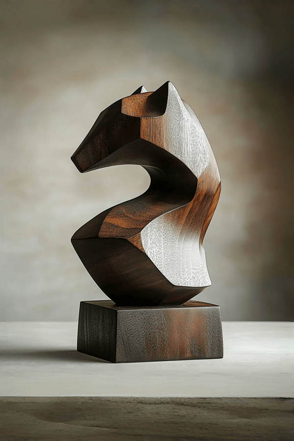 Animal Wood Sculpture #WA043