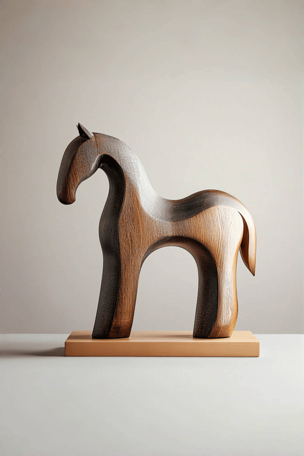 Animal Wood Sculpture #WA054