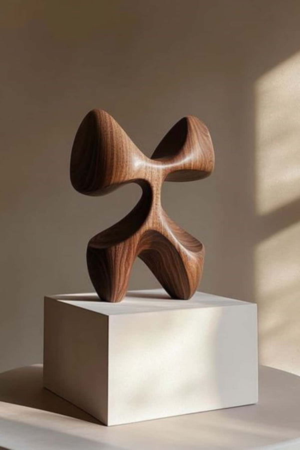 Handcrafted Wood Art - Unique Abstract Sculpture for Home & Office #WG070