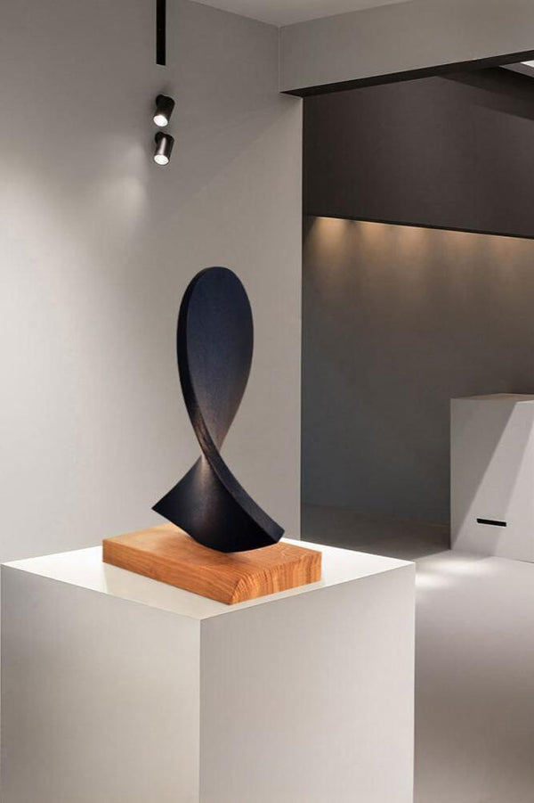 Contemporary Abstract Wood Carving Sculpture – Statue Decor #WA021