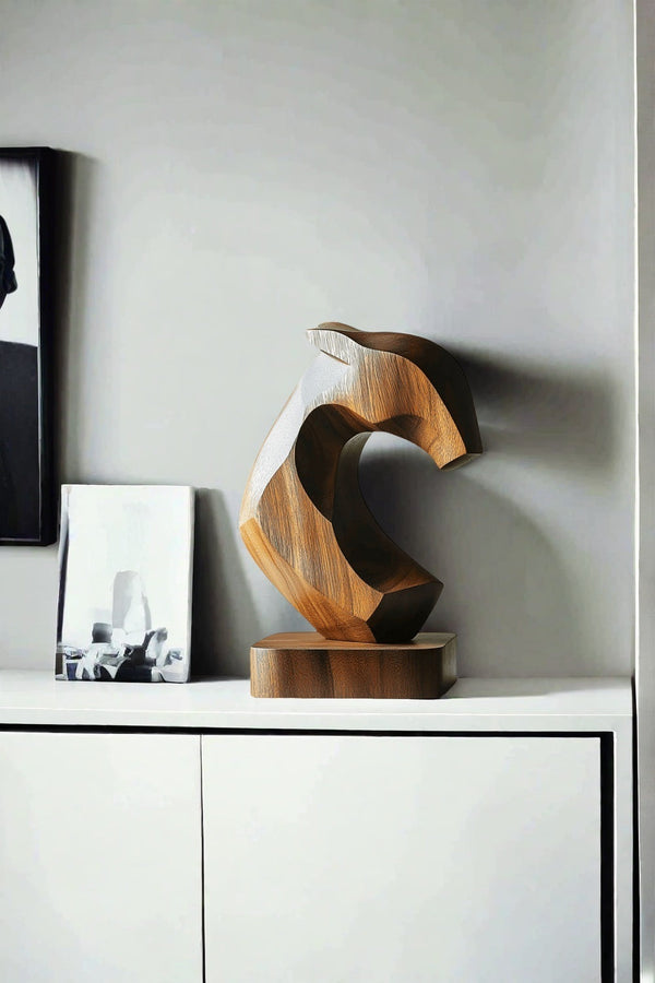 Animal Wood Sculpture #WA038