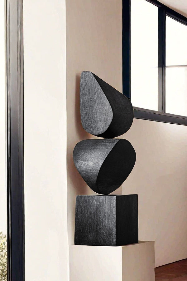 Sculptural Wooden Art for Stylish Home Decor #WG043