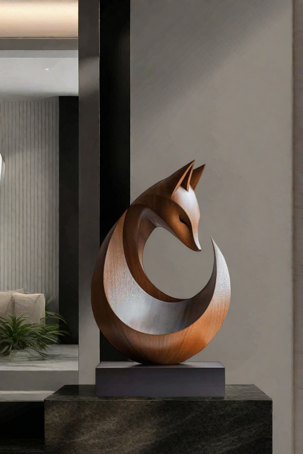 Animal Wood Sculpture #WA033