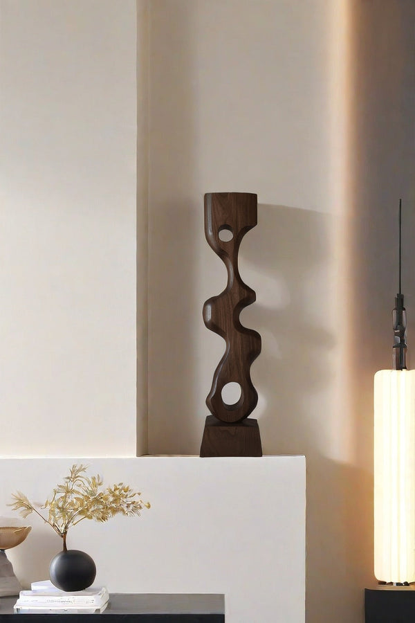 Modern Wooden Sculpture for Elegant Home Decor #WG041