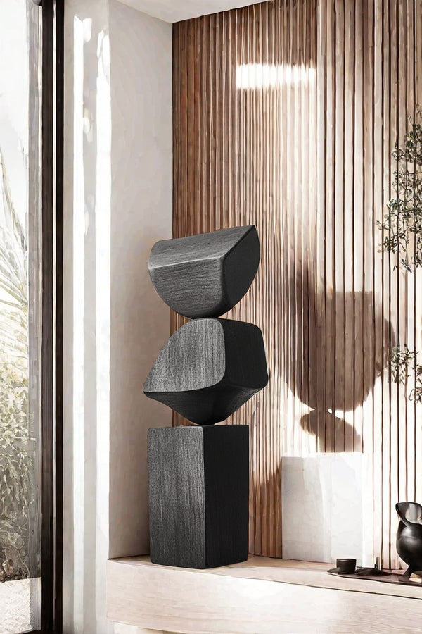 Unique Wood Sculpture for Contemporary Home Style #WG046
