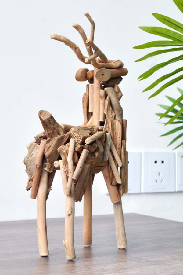 Animal Wood Sculpture #WA058