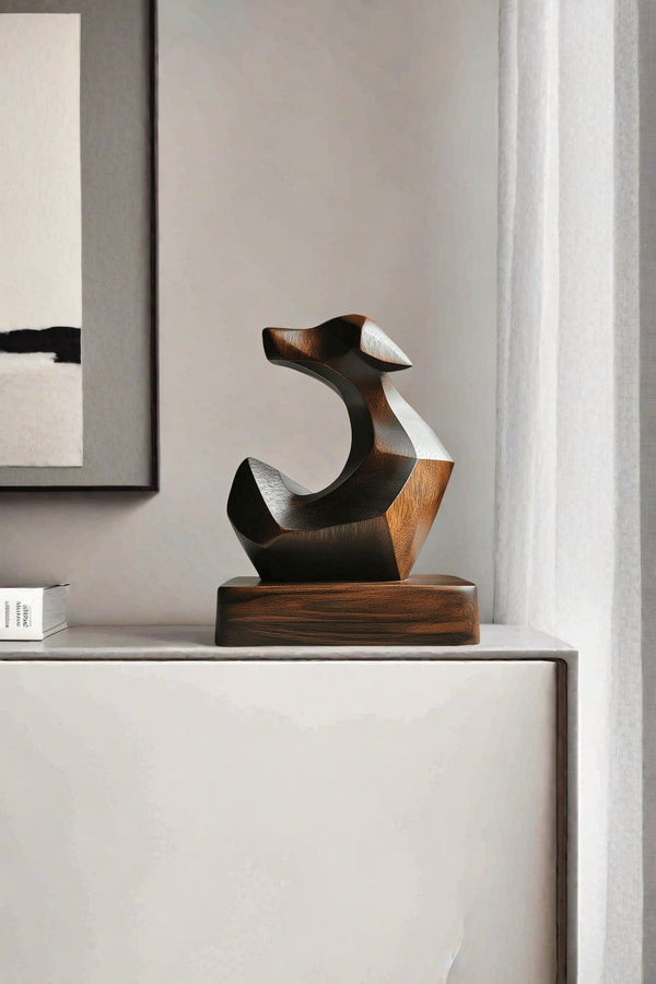 Animal Wood Sculpture #WA036