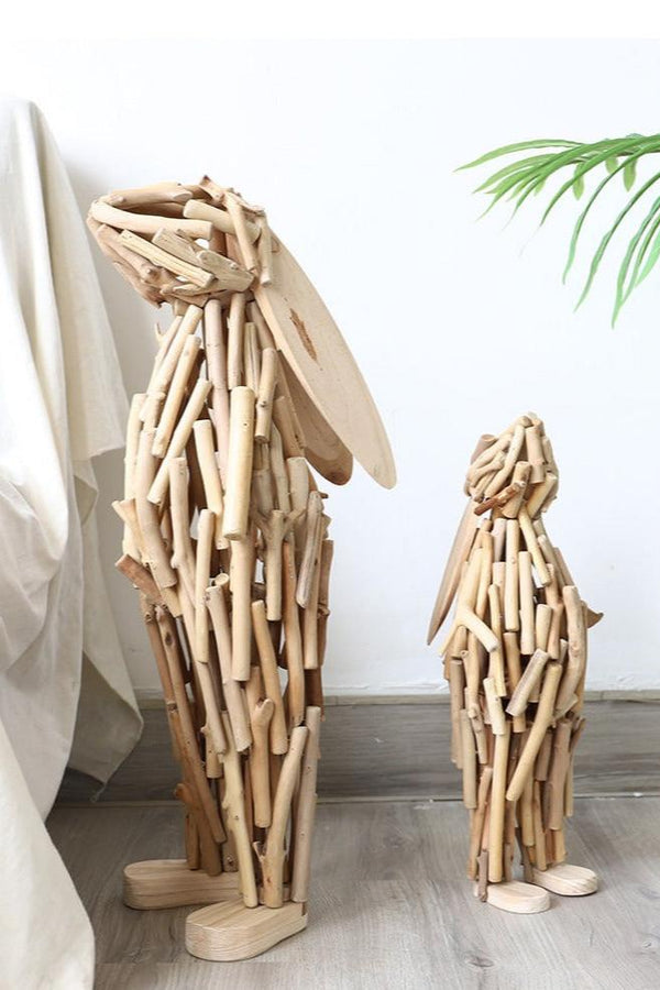 Animal Wood Sculpture #WA089