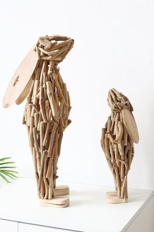 Animal Wood Sculpture #WA089