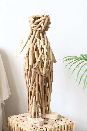 Animal Wood Sculpture #WA089