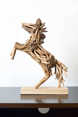 Animal Wood Sculpture #WA086